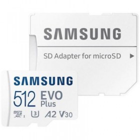 MICROSDXC EVO 512GB CL10 UHS1 W/ AD SM