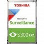 HDD Video Surveillance TOSHIBA 10TB S300 PRO CMR (3.5'', 256MB, 7200RPM, SATA 6Gbps, RV Sensor, TBW: 180)