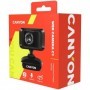 CANYON C1 Enhanced 1.3 Megapixels resolution webcam with USB2.0 connector, viewing angle 40°, cable length 1.25m, Black, 49.9x46