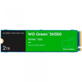 SSD WD Green SN350 2TB M.2 2280 PCIe Gen3 x3 NVMe QLC, Read/Write: 3200/3000 MBps, IOPS 500K/450K, TBW: 100