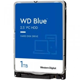 HDD Mobile WD Blue 1TB SMR (2.5'', 128MB, 5400 RPM, SATA 6Gbps)