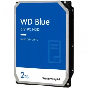 HDD Desktop WD Blue (3.5'', 2TB, 256MB, 5400 RPM, SATA 6 Gb/s)