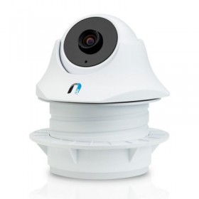 Ubiquiti Indoor Video Camera UniFi UVC-Dome, 1x10/100 RJ45, microSD Card Slot, Microphone, IR LED with Mechanical IR Cut Filter,