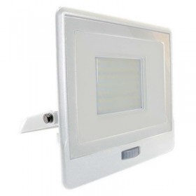REFLECTOR LED SMD 50W 4000K IP65 CU SENZOR MISCARE - ALB