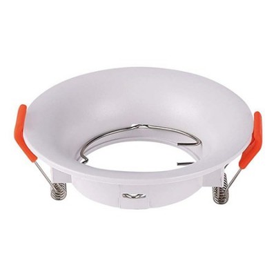 CORP SPOT GU10 ROTUND 88X40MM - ALB