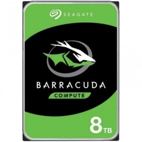 HDD Desktop SEAGATE Barracuda Guardian 8TB SMR (3.5", 256MB, 5400RPM, SATA 6Gbps, TBW: 55TB)