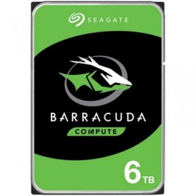 HDD Desktop SEAGATE Barracuda Guardian 6TB SMR (3.5", 256MB, 5400RPM, SATA 6Gbps, TBW: 55TB)