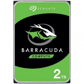 HDD Desktop SEAGATE Barracuda Guardian 2TB SMR (3.5", 256MB, 7200RPM, SATA 6Gbps, TBW: 55TB)