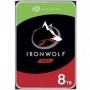 HDD NAS SEAGATE IronWolf 8TB CMR (3.5", 256MB, 7200RPM, RV Sensors, SATA 6Gbps, Rescue Data Recovery Services 3 ani, TBW: 180TB)
