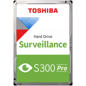 HDD Video Surveillance TOSHIBA 6TB S300 PRO CMR (3.5'', 256MB, 7200RPM, SATA 6Gbps, RV Sensor, TBW: 180)