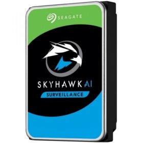HDD Video Surveillance SEAGATE SkyHawk AI 8TB CMR (3.5", 256MB, SATA 6Gbps, RV Sensors, Rescue Data Recovery Services 3 ani, 550