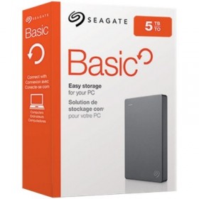 HDD External SEAGATE Basic Portable Drive 5TB (2.5'', USB 3.0, USB powered, 270g)